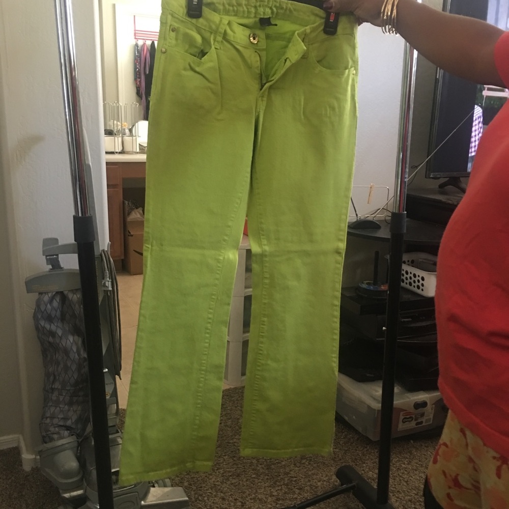 South Pole green jeans